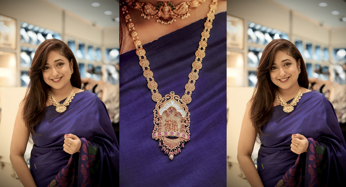 Anu Eliza Attends Annathangam Gold & Diamonds Launch in Dubai